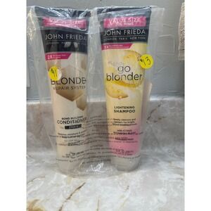 John Frieda Go Blonder‎ Lightening Shampoo and Conditioner Set New
